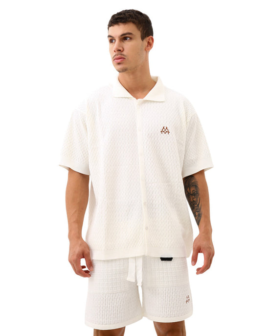 Milionários Knit Shirt – Off-White