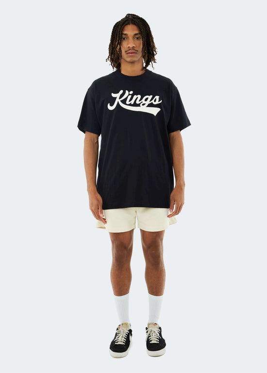 Kings Classic Script T-Shirt – Black