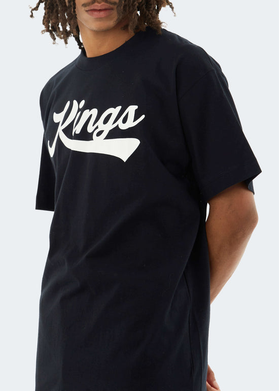 Kings Classic Script T-Shirt – Black