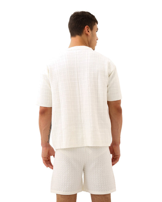 Milionarios Knit Shorts – Off-White