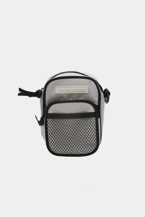 Kings SNKRS Mesh Pocket Shoulder Bag – Grey