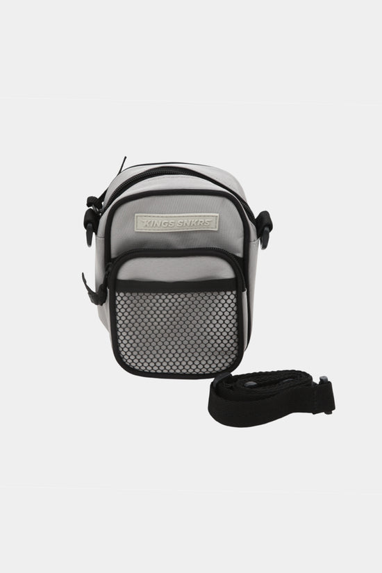 Kings SNKRS Mesh Pocket Shoulder Bag – Grey