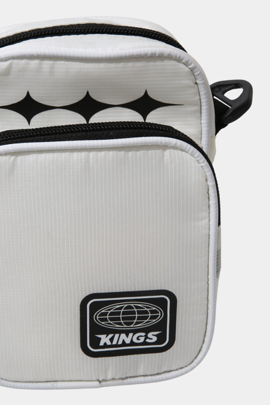 Kings Global Mini Shoulder Bag – White