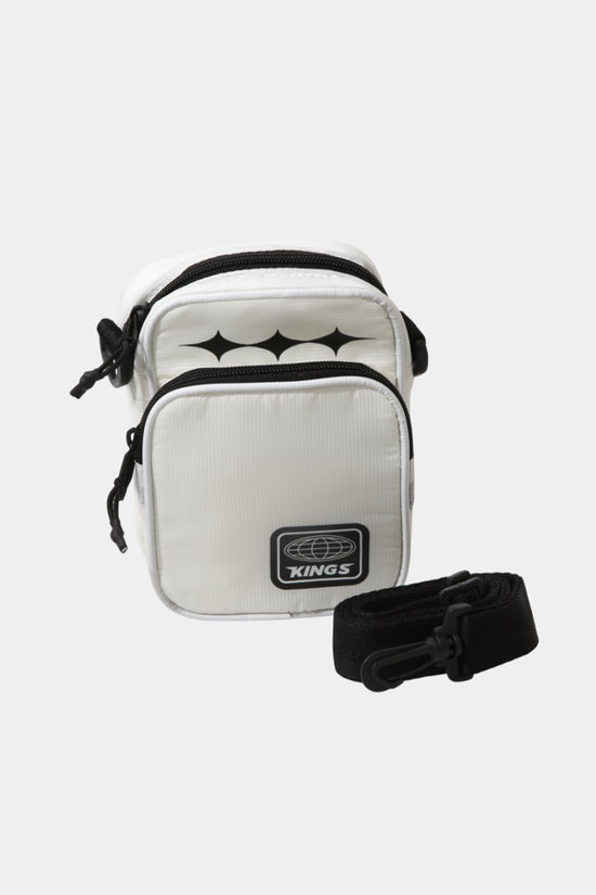 Kings Global Mini Shoulder Bag – White
