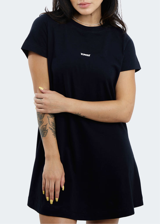 Kings T-Shirt Dress - Black