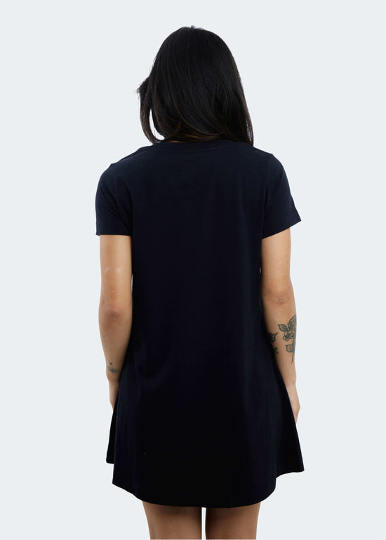 Kings T-Shirt Dress - Black